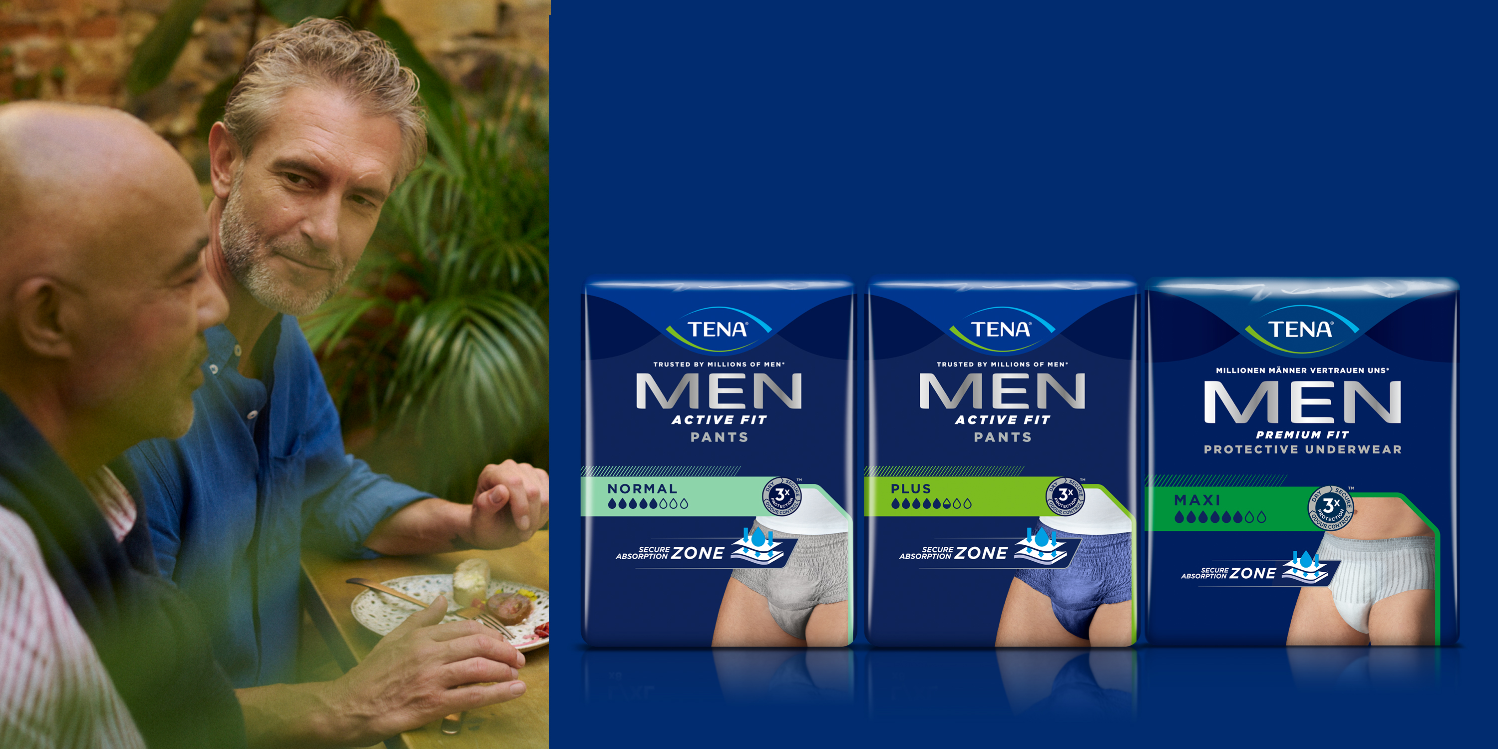 Mittlere Blasenschwäche für Männer